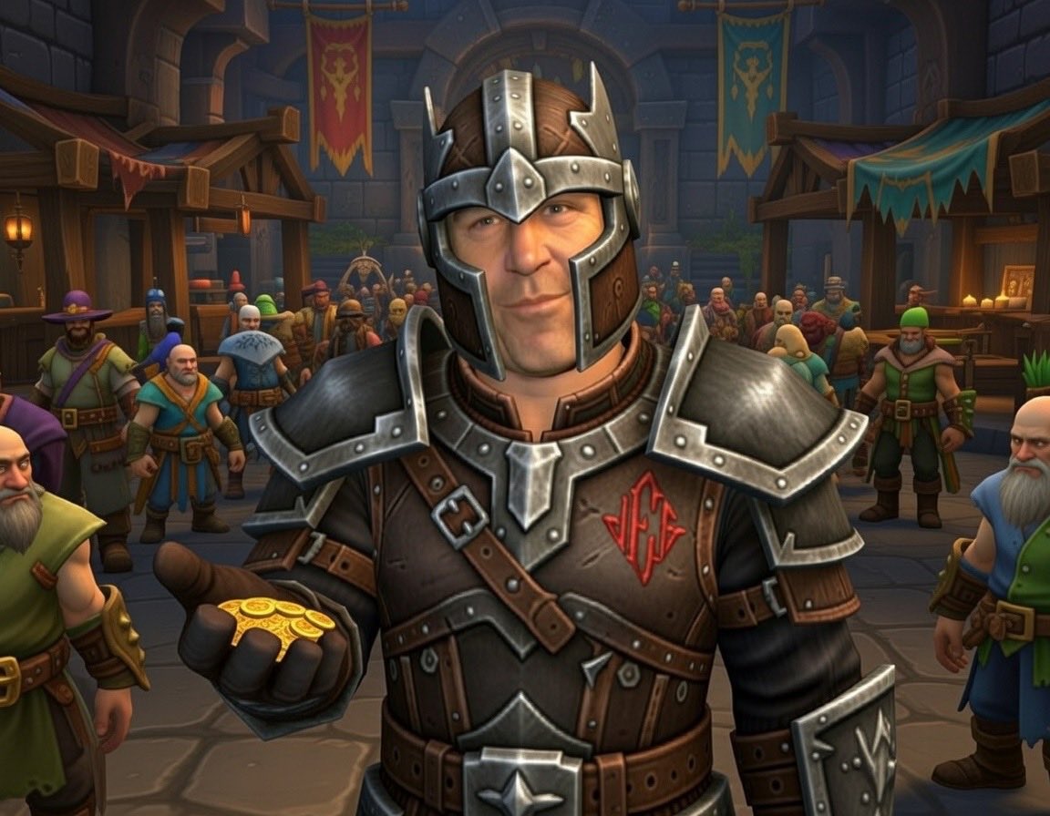 the narra is like

They used wow gold to launder money before btc (OG digital gold for the elite)
- physical gold pricing narra
- epstein/ steve bannon 

Steve owned a chinese gold farm for selling WoW gold

Picking up mega virality as the story breaks, 3 Elon tweets early into