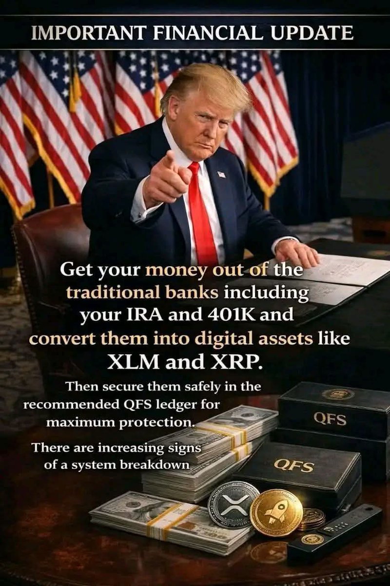 President Trump on Crypto
"I'm a big crypto person, I'm the one that helped crypto more than anybody because I believe in it.. And the reason I believe in it is because if we don't do it, then China's gonna do it."

REPOST AND FOLLOW <a href="/pamelaOsld/">Pamela Q++</a>