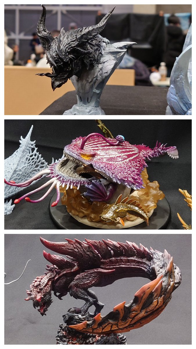 毎回楽しみにしてるモンハン系。
コンディション的に見きれなかったけど、今回も色んなモンスターや装備が見れて良きです。
#wf2026w