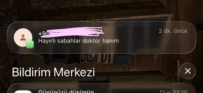 Bilen bilir şu mesajın yarattığı karın ağrısını hele bir de endo hastasıysa yazan….
