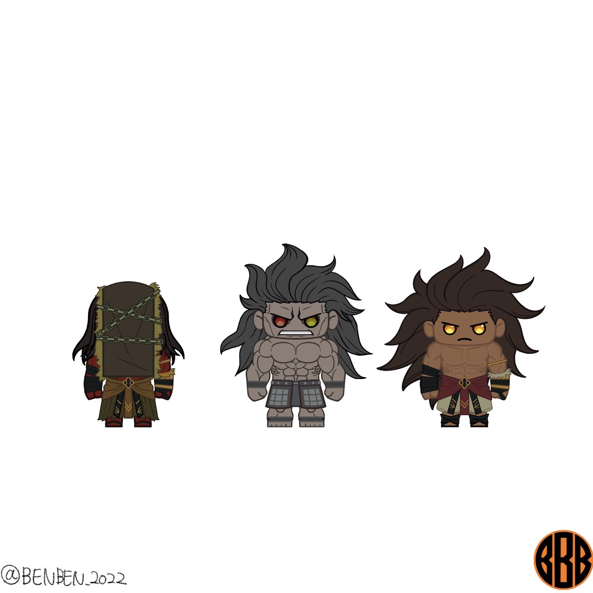 BENBEN_2022's tweet photo. アルケイデスとヘラクレス
#FGO 
#ストレンジフェイク https://t.co/2iQkqh9oib