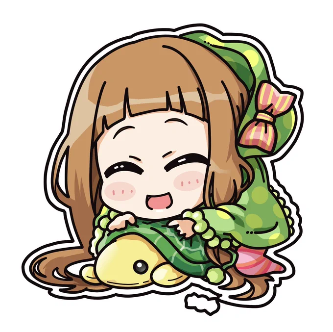再掲 めっちゃ寒いので スタンプこたつがめ仁奈ちゃんをどうぞ #市原仁奈生誕祭2026 #市原仁奈誕生祭2026 #市原仁奈