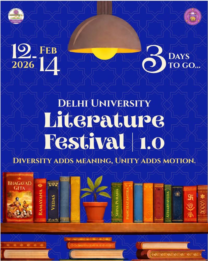 Delhi University Literature Festival tweet media