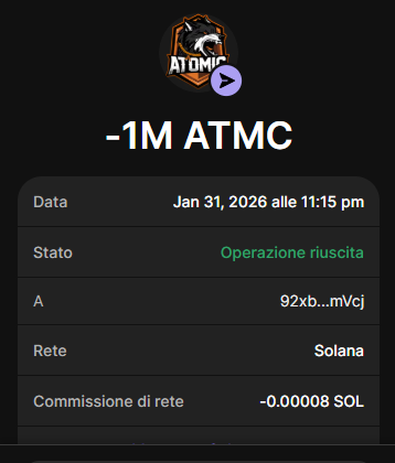Both the dip and the high make money if you’re in the right project.

$ATMC is that project 🐕🌕
Don’t watch from the sidelines.

Follow ✅ | Like ❤️ | Drop your $Sol wallet 👇
#Atomic #Airdrop #SmartMoney #CryptoSeason #HODL