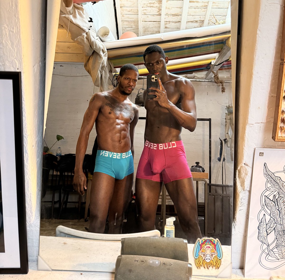 Photoshoot day with <a href="/NejheRyutt/">Πεjħέ Řγΰττ 🦂• 11 •</a> for <a href="/club7Menswear/">Club Seven Underwear</a>