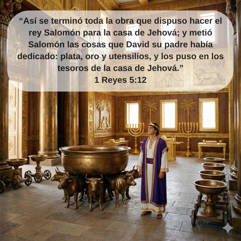 Todo lo que se hace para Dios debe hacerse con la mayor fidelidad, pues Él es un Dios de orden y perfección.
1 Reyes 7
#rpsp #PrimeroDios