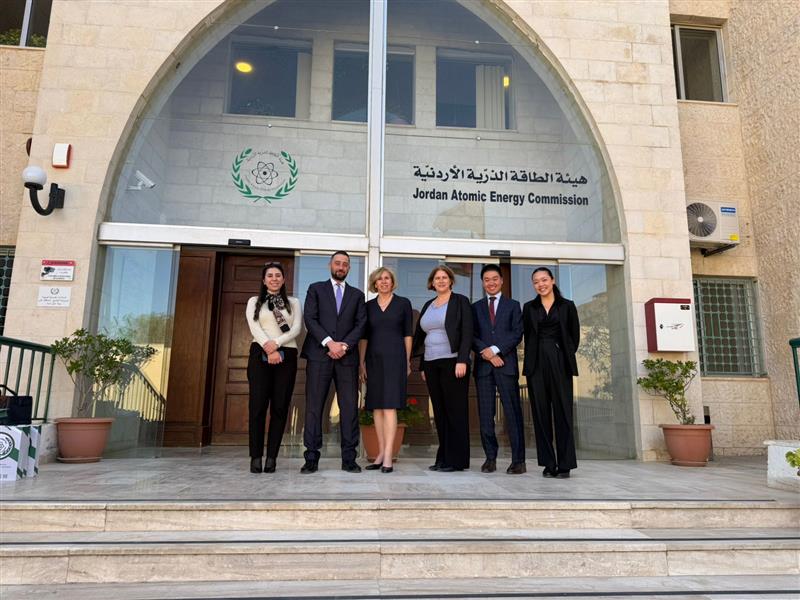 AusAmbJO's tweet photo. On Monday, I met with Dr. Ahmad Al-Sabbagh, Secretary General of the Jordan Atomic Energy Commission @Jordan_JAEC , to discuss avenues for technical cooperation and advancements in nuclear technology. https://t.co/3NhhHOHOwS