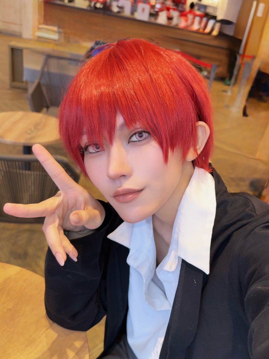 ⚠︎︎コスプレ
離脱してます！！めちゃ楽しかった❤️‍🔥
暗殺教室の赤羽業でいました〜！！昔から大好きな作品だからできて嬉しすぎる〜❣️
寒すぎてずっと屋内居たから人全然会えなくてくやし、、😭

#iicos