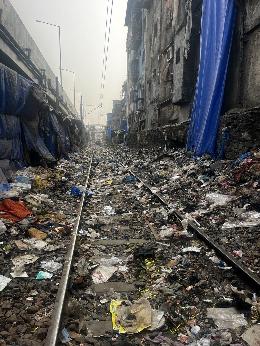 This railway track which passby from Gate no. 18 bandra east and connect to bandra terminus has become dumping yard and railways are not concerned <a href="/drmbct/">DRM - Mumbai Central, WR</a> <a href="/WesternRly/">Western Railway</a> <a href="/drmmumbaicr/">DRM Mumbai CR</a> <a href="/WesternRly/">Western Railway</a> <a href="/Central_Railway/">Central Railway</a> <a href="/RailMinIndia/">Ministry of Railways</a>