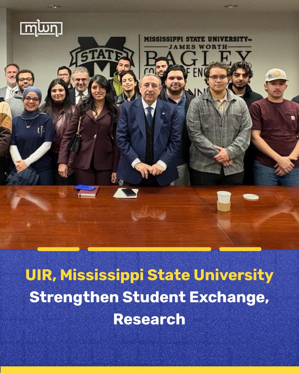 MoroccoWNews's tweet image. #UIR and #MississippiStateUniversity have strengthened their collaboration to promote student #exchanges, joint #research, and dual-degree programs across key areas including agriculture, architecture and applied research.

Read more: clic.ke/rXfJMv
