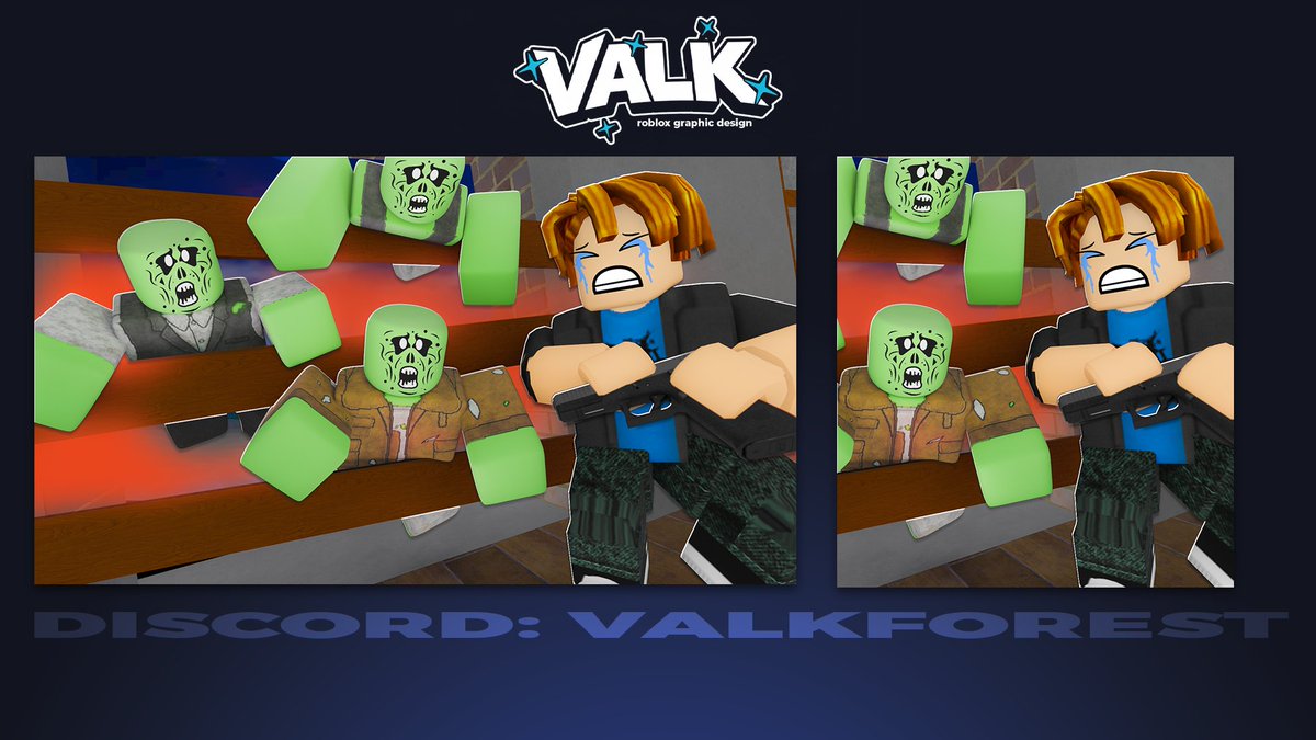 Recent Work for Somebody on Discord 

If you're interested in commissioning me, you can do so by adding me on Discord - ValkForest 💬

Likes 🩷 &amp; Retweets ♻️ are very appreciated (maybe even a follow?)  #robloxart #robloxdev #robloxgfx