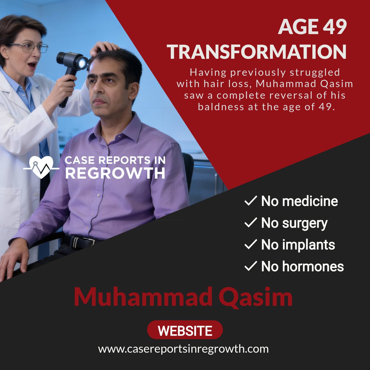 Muhammad Qasim' s story demonstrates the most powerful truths are often those that are live, not just spoken.