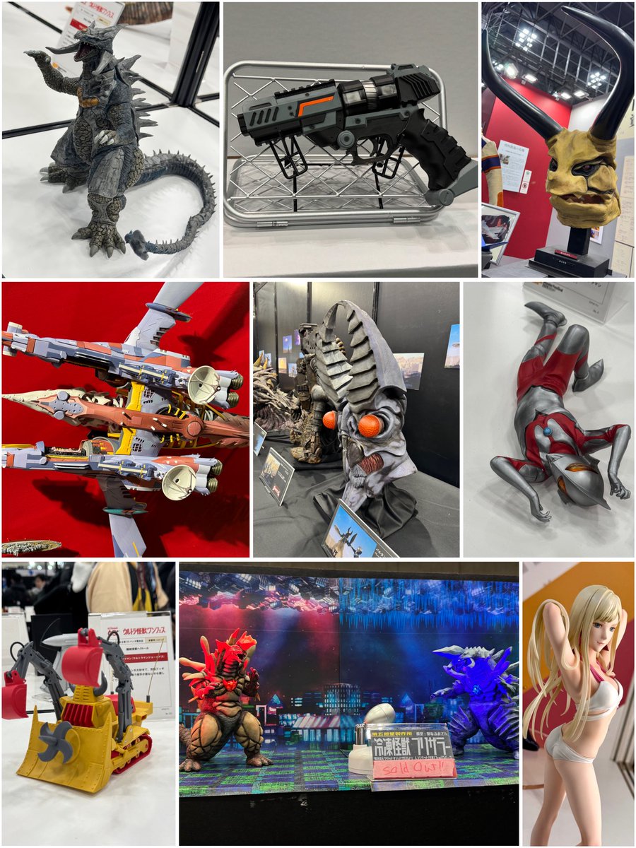 初ワンフェス！沢山の作品たちに圧巻されました…！楽しかった〜！