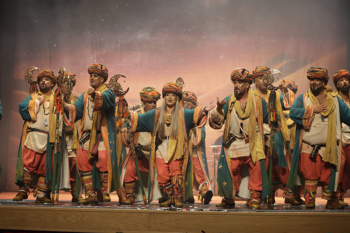 La murga ‘Mari Cuñi’ , la comparsa ‘Desierto’ ,  el coro ‘Dame Veneno’ y el cuarteto ‘Ojú qué marrón, nos han vendido a Huelva Televisión’ ganadores del concurso del Carnaval Colombino 2026 huelvamagazine.com/la-murga-mari-…