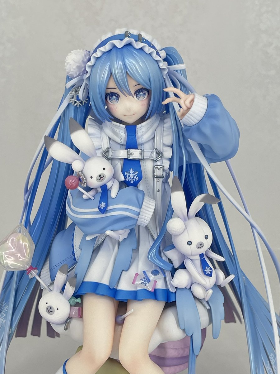 雪ミク このミクさん可愛いよね… ポチッと… #WF2026W #ワンフェス2026冬