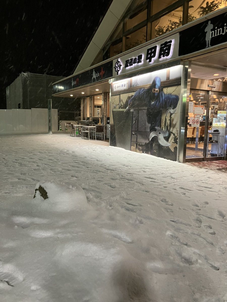 pipimilking's tweet photo. まじで雪☃️ https://t.co/ovTdZUNJMT