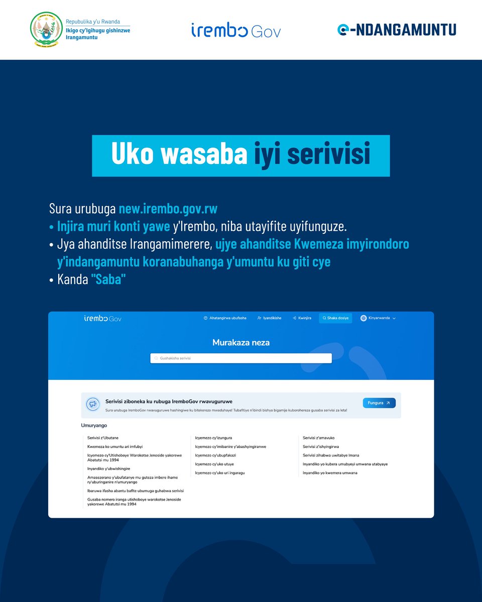 NIDA Rwanda tweet media