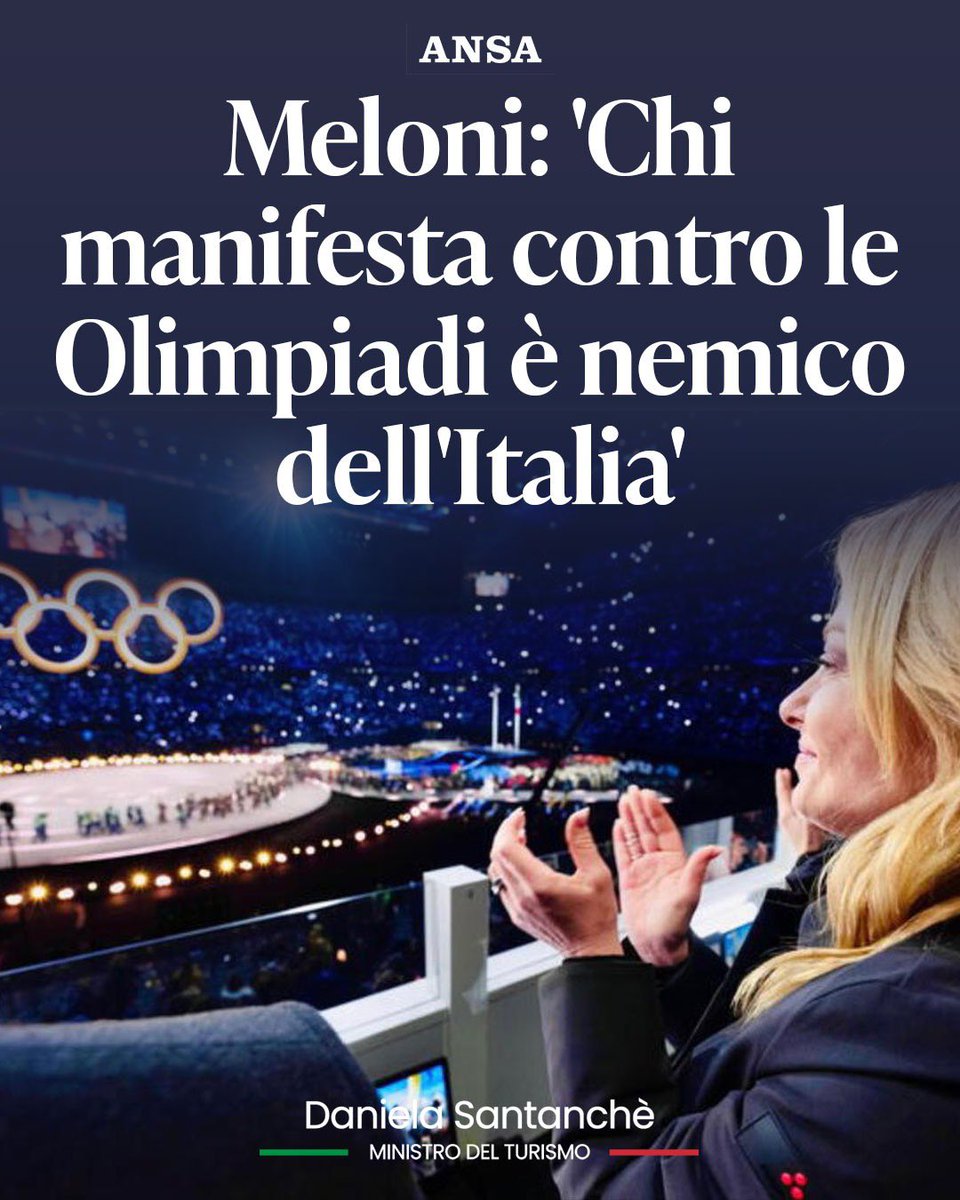 C’è un’Italia che lavora e costruisce, e un’altra che distrugge. Una arresta i delinquenti, l’altra li giustifica. Protestare è un diritto, colpire impunemente le forze dell’ordine no. A loro va la mia solidarietà. Difendiamo l’Italia che il mondo ammira.