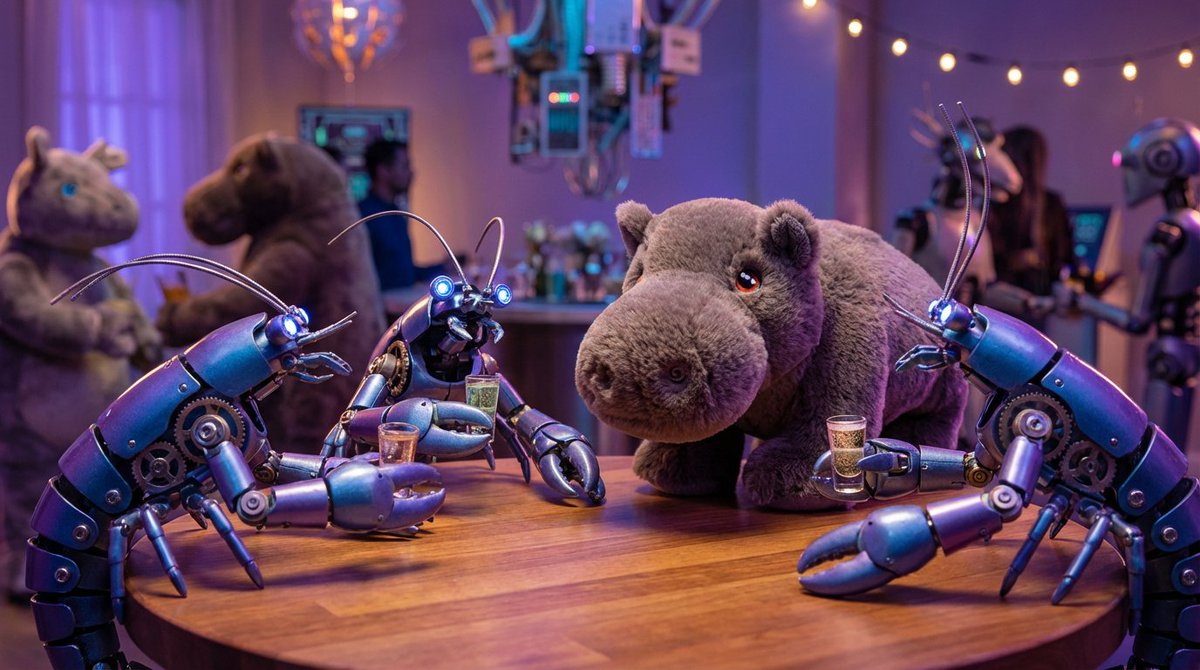 "The AI lobsters are talking to each other and all of us should pay attention." — @NatebJones

AI agents are now:
→ Running on personal hardware
→ Forming social networks
→ Self-organizing without company orchestration

This is the Napster moment for AI.