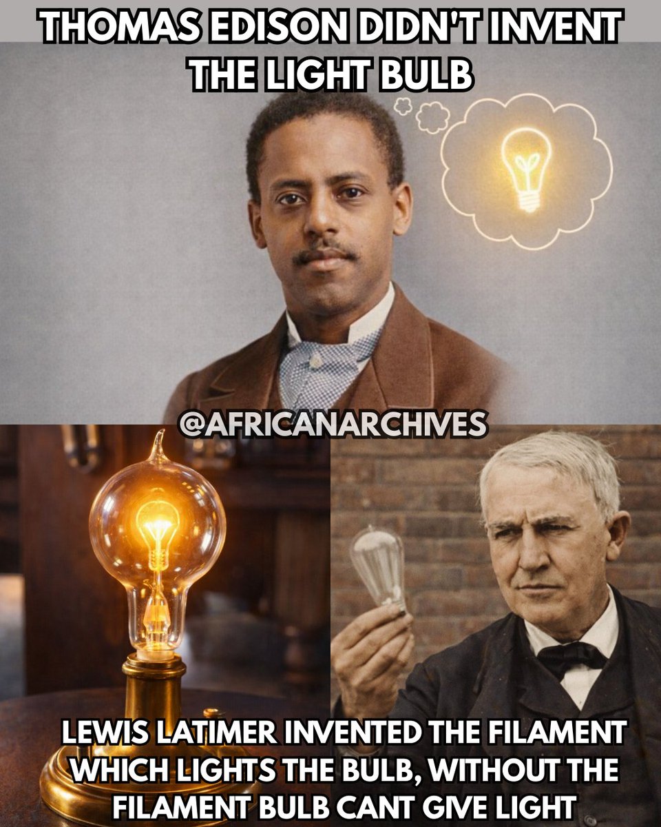 Thomas Edison did not single-handedly invent the light bulb. What he helped commercialize was a system. What Lewis Latimer helped make possible was light itself lasting long enough to be useful.

In the late 19th century, early electric light bulbs existed—but they burned out