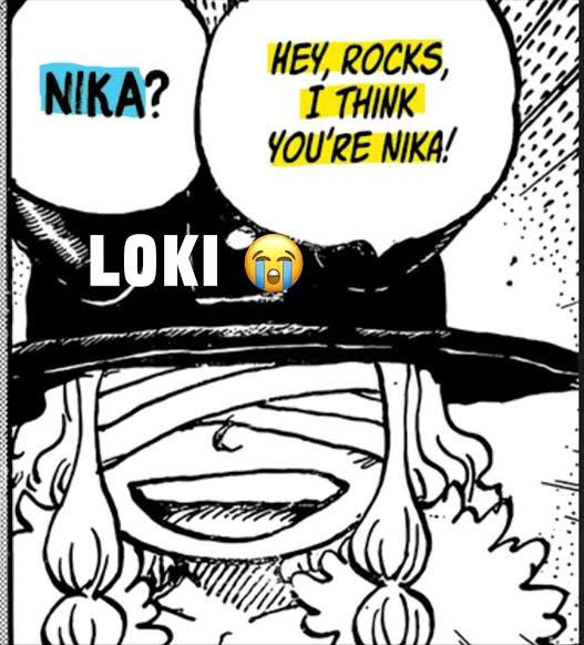 Not to mention, Loki already did call himself the Sun God Nika😭😂😂

#ONEPIECE