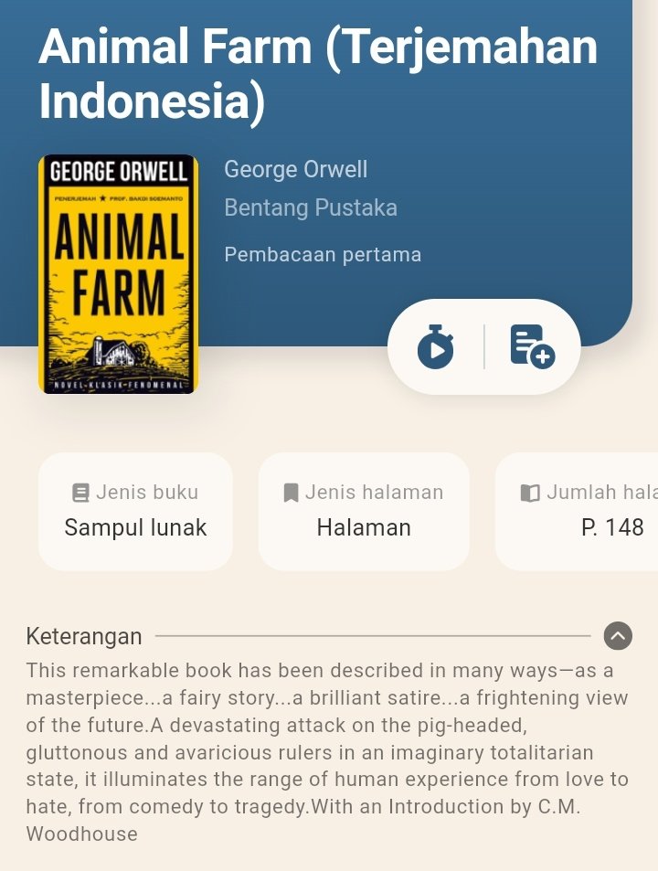 _the1975s's tweet photo. currently reading: Animal Farm

George Orwell⋆.˚୨୧ https://t.co/FSnWmrQR2Y