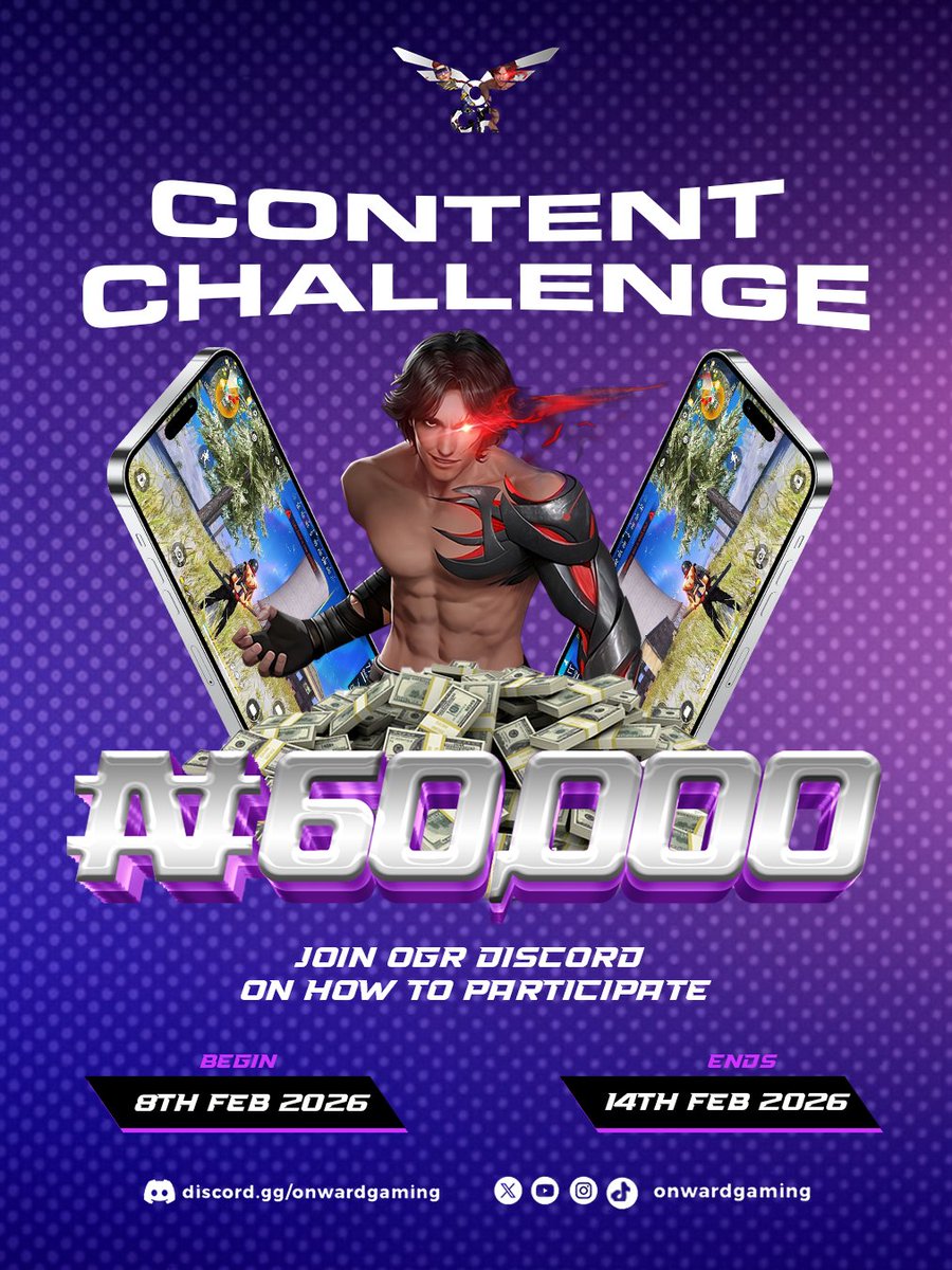 OGR DUO EDIT CHALLENGE

Think you and your duo partner have what it takes? Now’s your time to shine and create the best duo edit and prove your teamwork is unbeatable. 

Join our discord server to stay updated: discord.gg/freefirerankin…