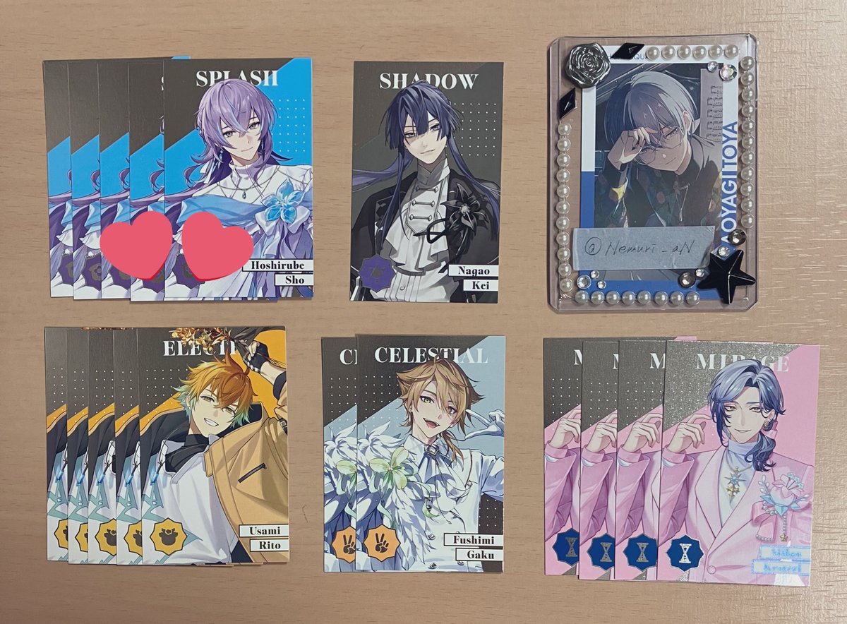ff_mhx_'s tweet photo. @Nemuri_aN 初めまして、検索よりお声掛け失礼いたします。
画像お借りしまして、1枚目を計６枚所持しております。２枚目💕の方とご不快でなければ6:5での交換は可能でしょうか？
ご検討頂けますと幸いです。
出先の為、帰宅後お写真ご提示させて頂きます。
よろしくお願いいたします。 https://t.co/TNnzKv5EbH