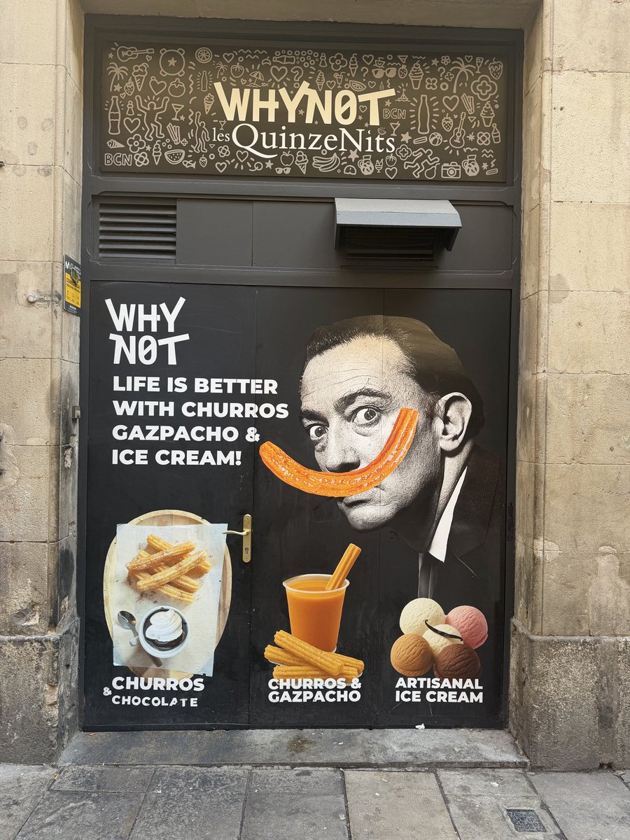 jordimagrinya's tweet photo. “Churros y gazpacho”
Barcelona, ciutat morta. https://t.co/ZhOxKTVf4S
