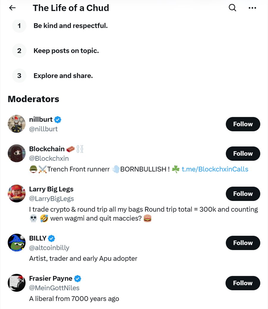 $Chud

ca:EoP9nKZMtTFTWVjkJVJEQQXAgWoFZwgVgoKspkrVpump

nfa-A Grok Imagine contest video: a lonely guy sits in his room, depressed.
Prompts Grok:
“make me stronger” → becomes muscular/attractive.
“want a girlfriend” → AI gives him a beautiful GF, driving/hugging/happy life.