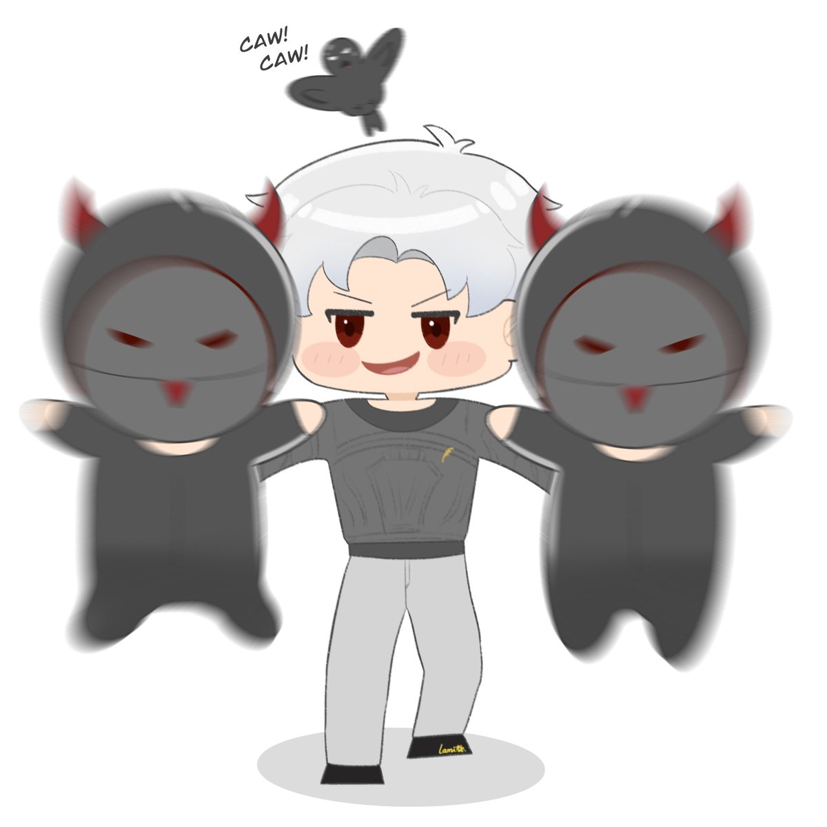 Day 7 | it’s him and the kids

#恋与深空 #LoveandDeepspace #Sylus #秦彻