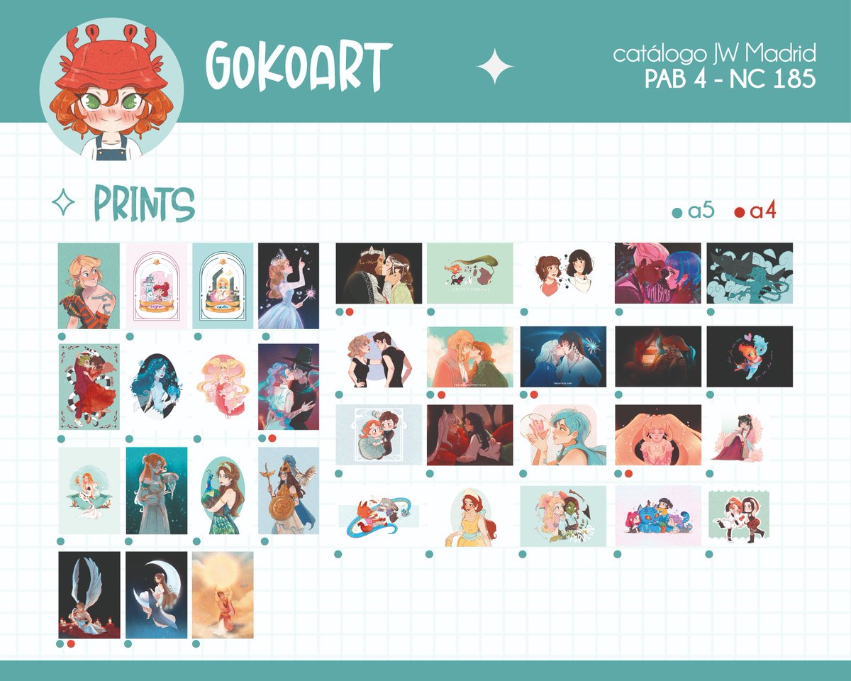 gokoart__'s tweet photo. @JW_Arte Hoola ✨🫧🎀  Soy Goko y podréis encontrarme este año en el 𝗣𝗮𝗯𝗲𝗹𝗹𝗼́𝗻 𝟰 𝗡𝗖 𝟭𝟴𝟱. Llevo cositas nuevas que, la verdad, me hacen mucha ilu y espero que os gusten tanto como a mi ! 
Podéis reservarme lo que queráis hasta el jueves 12

Nos vemos prontito 💗 https://t.co/e7Kj58jJt5