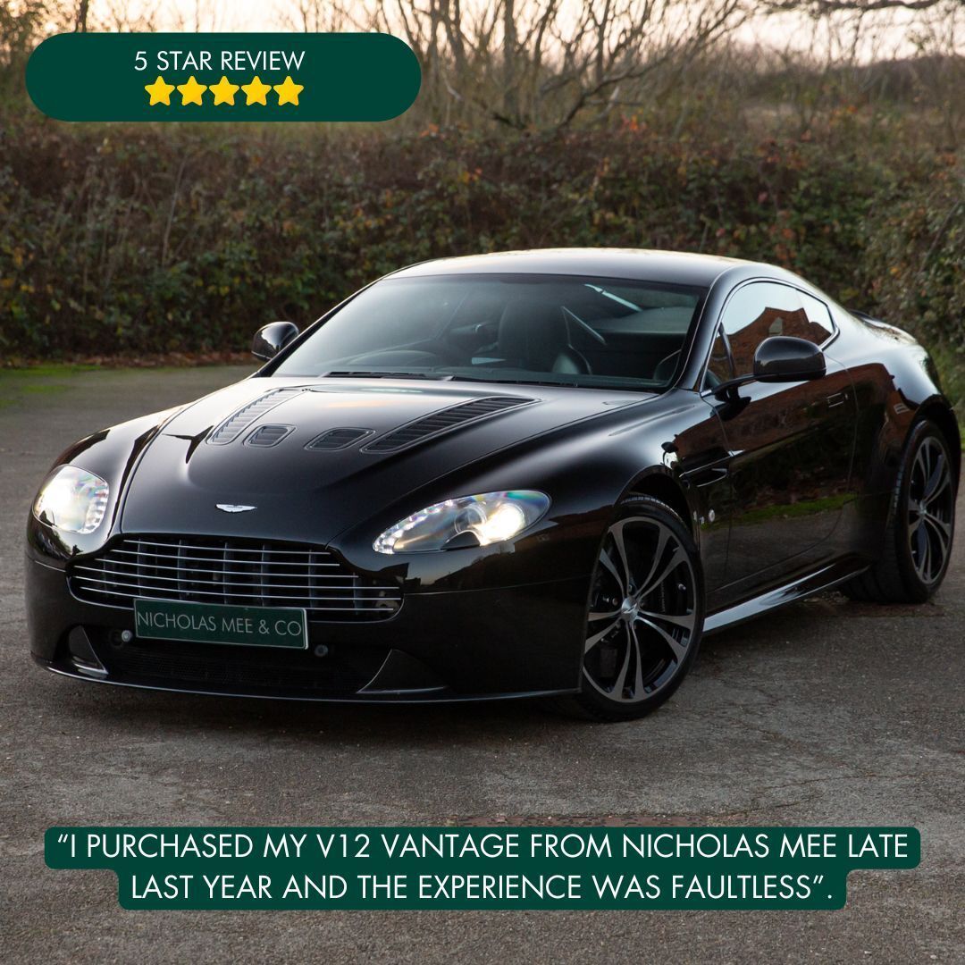 nicholas_mee's tweet photo. Thanks Thomas  for this great review left this week on Google

I purchased my V12 Vantage from Nicholas Mee late last year and the experience was faultless"

#AstonMartin #V12Vantage #NicholasMee #Googlereview #5starreview⭐️⭐️⭐️⭐️⭐️ https://t.co/WxMl4fZWqQ