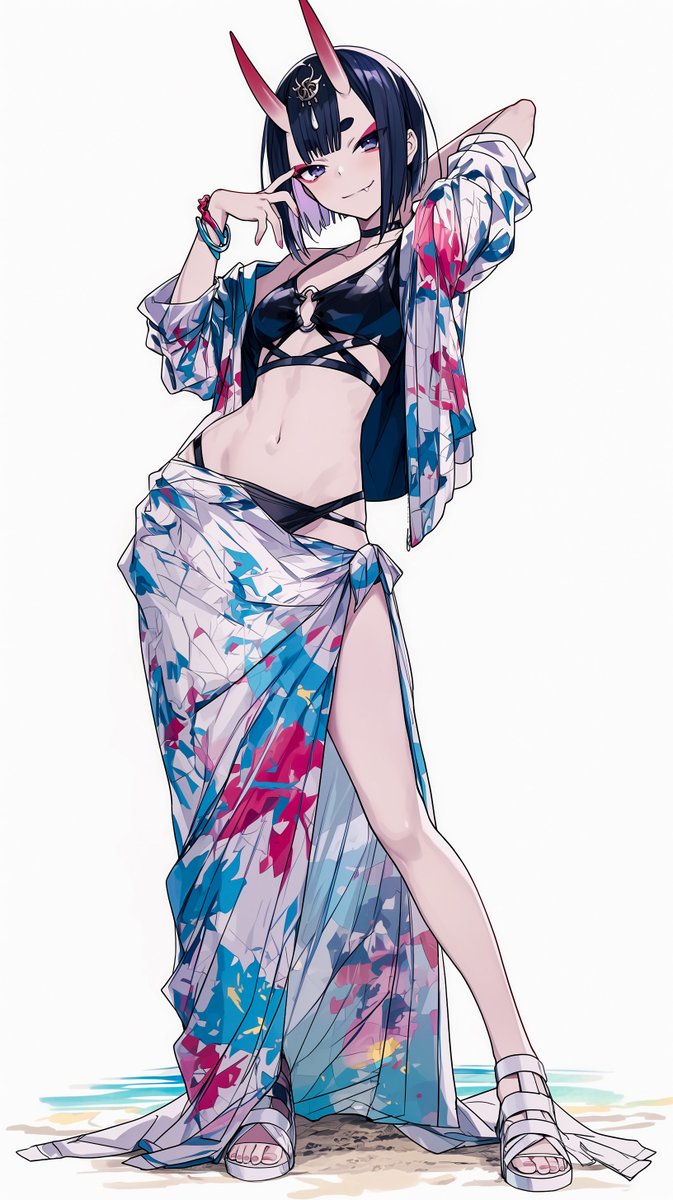 酒呑ちゃん　酒呑童子(Shuten Douji)                                  
#FGO #酒吞童子