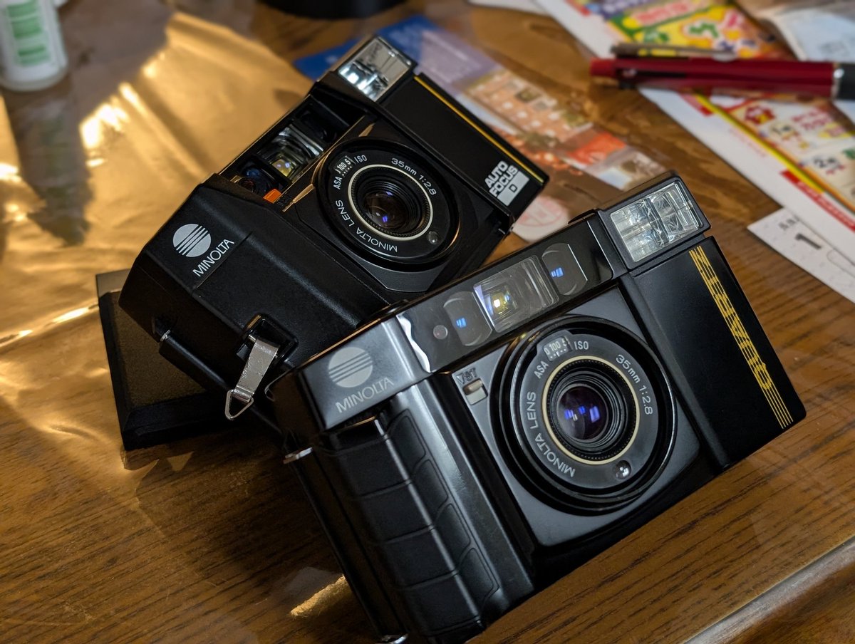 今晩の無駄遣い MINOLTA AF-S QUARTZ DATE MINOLTA LENS 35mm 1:2.8