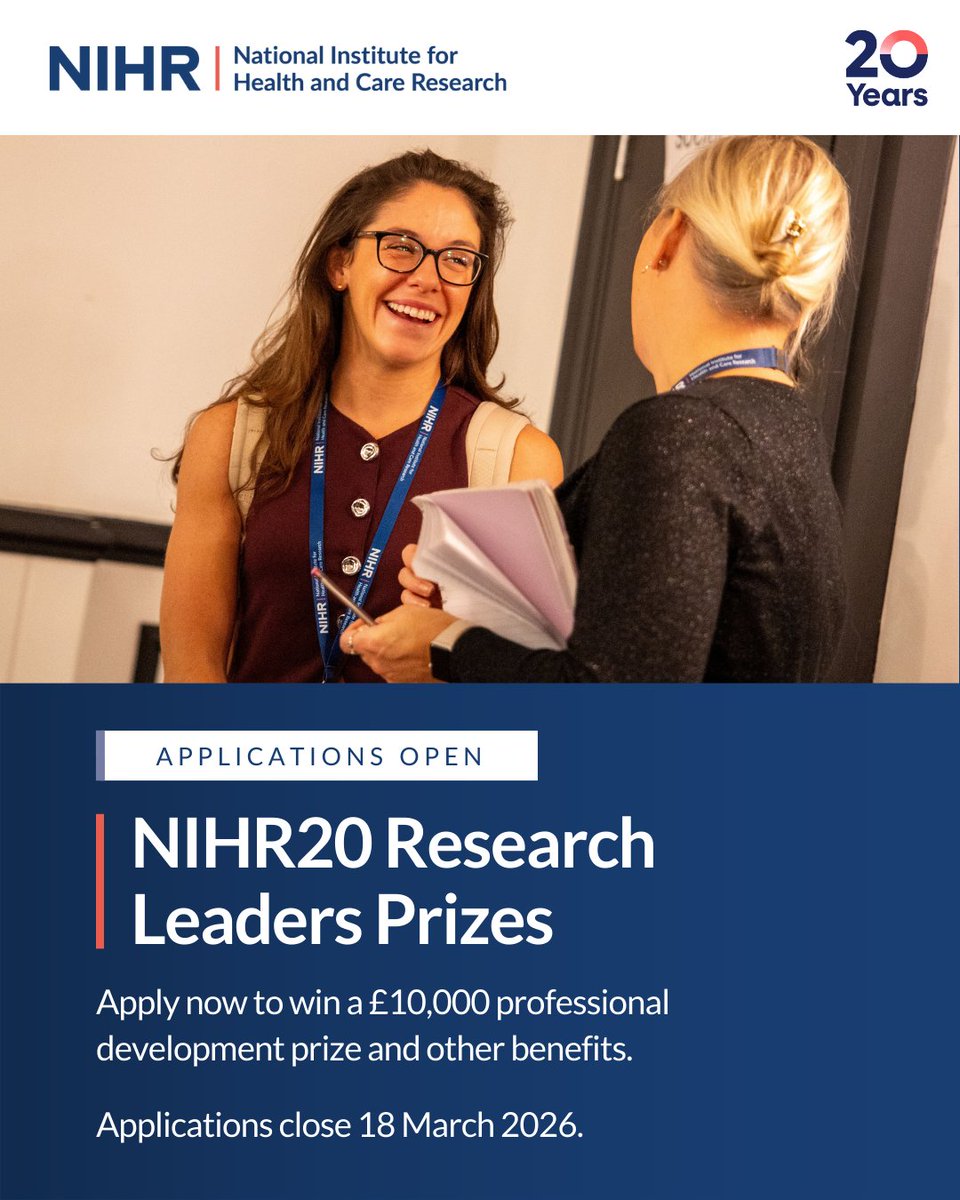 National Institute for Health and Care Research tweet media