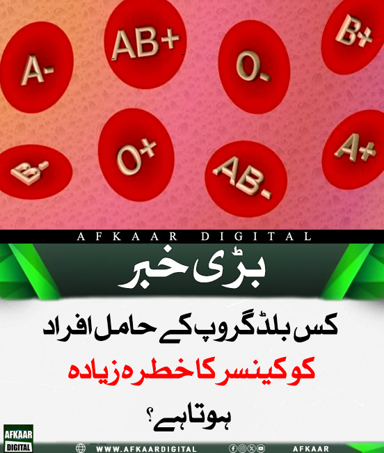 Afkaar_Digital's tweet image. بلڈ گروپ انسان کی صحت پر اہم اثرات مرتب کرتا ہے اور مستقبل میں بیماریوں کے خطرات کا پتا دے سکتا ہے۔ حالیہ تحقیق میں معدے کے کینسر اور بلڈ گروپ کے درمیان تعلق پر روشنی ڈالی گئی ہے، جہاں کچھ گروپس میں اس کینسر کا خطرہ زیادہ ہوتا ہے۔

#BloodGroup #CancerRisk #HealthTips