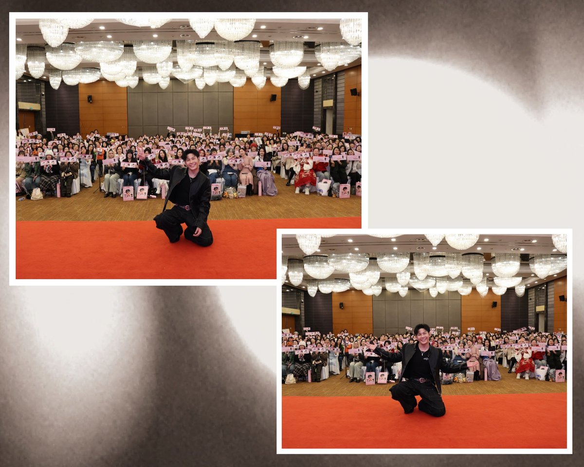 GMMTV's tweet photo. 每次到上海来见大家我都很幸福！希望你们也能感受到幸福～你们也要照顾好自己呀！ 
新年快乐，恭喜发财！🧧

มีความสุขทุกครั้งที่ได้กลับมาเจอทุกคนที่เซี่ยงไฮ้เลยครับ หวังว่าทุกคนจะมีความสุขเหมือนกันนะครับ ดูแลสุขภาพกันด้วยนะครับ 

 ซินเจียยู่อี่ ซินนี้ฮวดไช้ 🧧

#SingtoFSinShanghai
#GMMTV @stjinx_maya