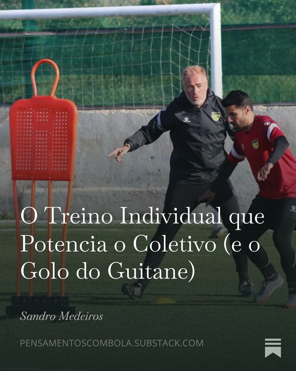 “…juntamente com o departamento de performance e sob as ordens da equipa técnica da equipa principal tínhamos dados de gps para cumprir que casávamos com o trabalho individual.”

Ler em
pensamentoscombola.substack.com/p/o-treino-ind…