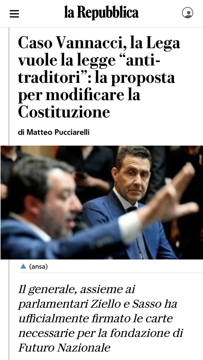 VGjondrekaj's tweet photo. Il caso di #Vanacci a #Salvini li brucia il culo.
Ma lui non si rende conto quanto traditori, ( compreso lui ) hanno cambiato la casacca 😂😂 https://t.co/UlBV7TuB1v