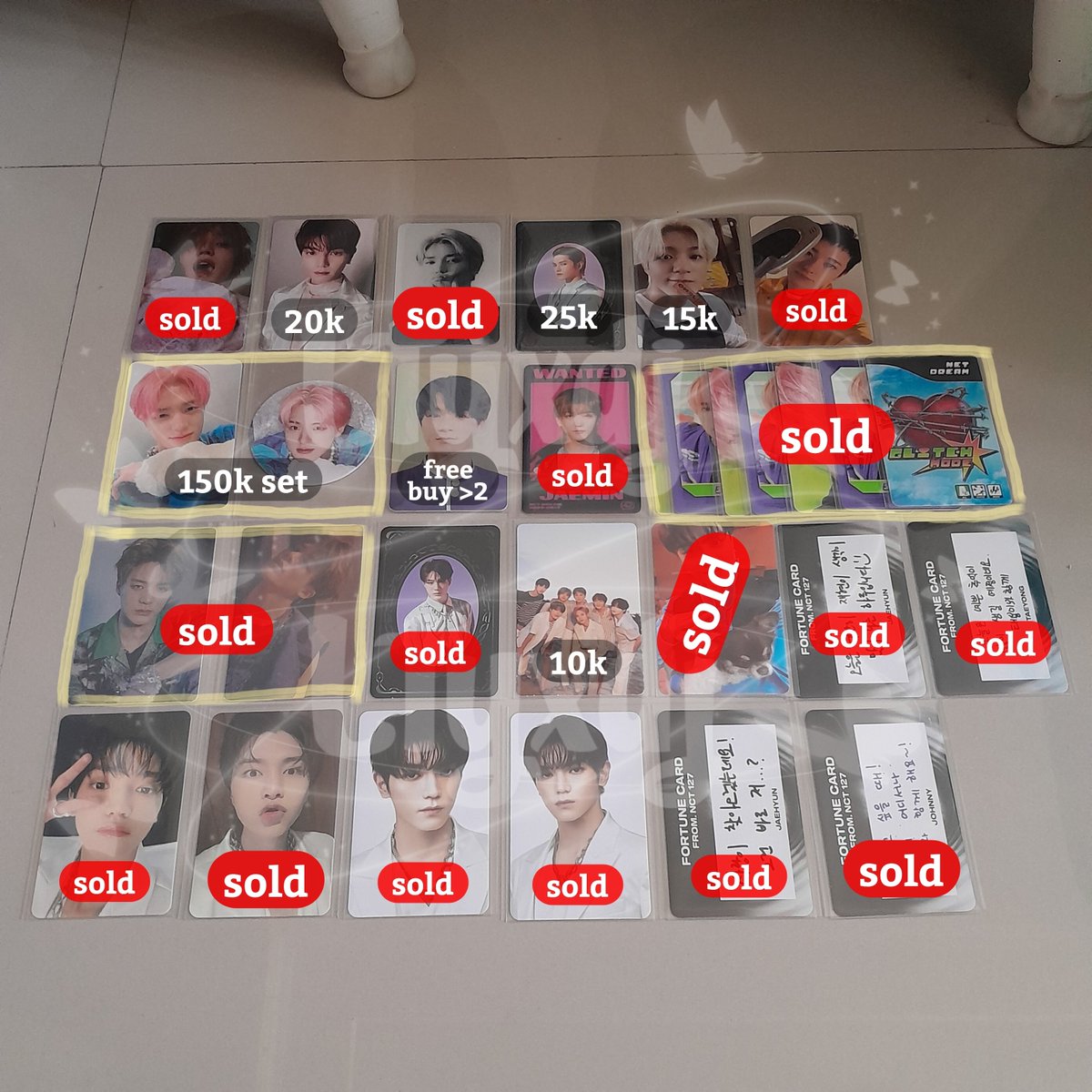 ltyxdj's tweet photo. update!

wts / want to sell / lfb

📍dom surabaya • incl packing • excl admin 🍊

☆ all about taeyong jeno

t. nct 127 dream the link dicon group yearbook universe cafe glitch mode lucky draw LD sg22 aladdin photobook https://t.co/uX56CULNFO
