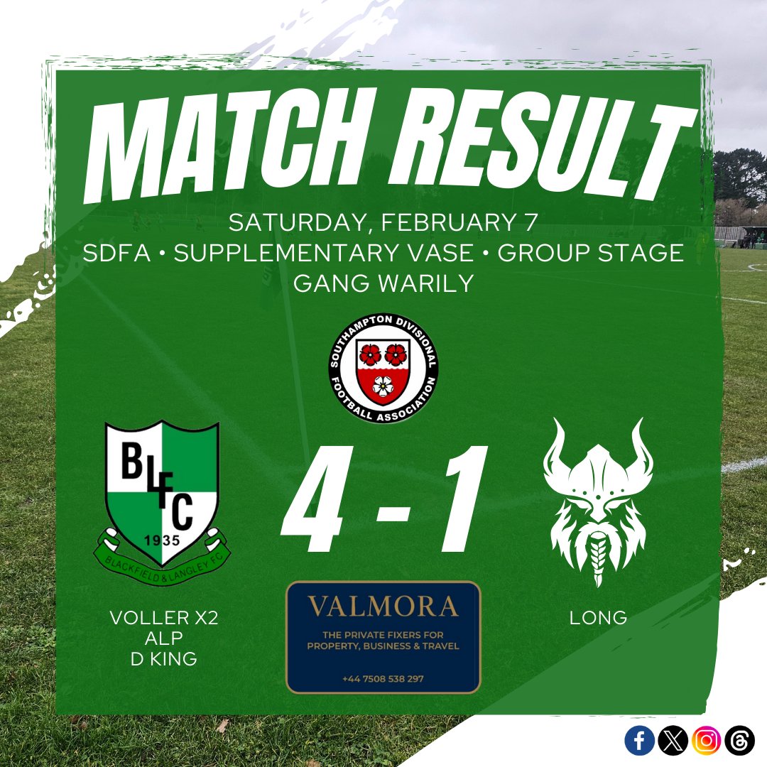 Blackfield & Langley FC Development tweet media