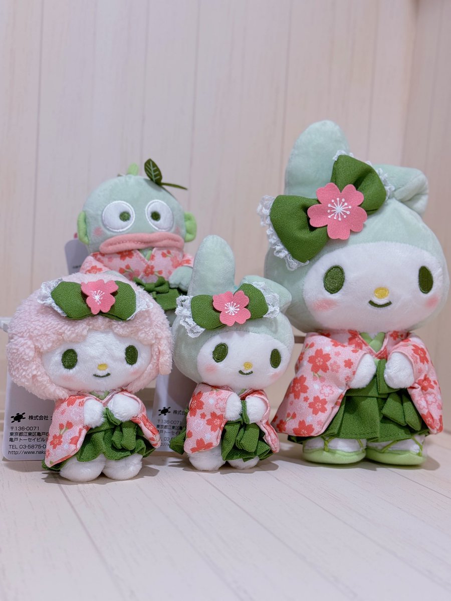 🎀サンリオコーナー🎀 ＼新商品のお知らせ／ 人気の【抹茶着物シリーズ