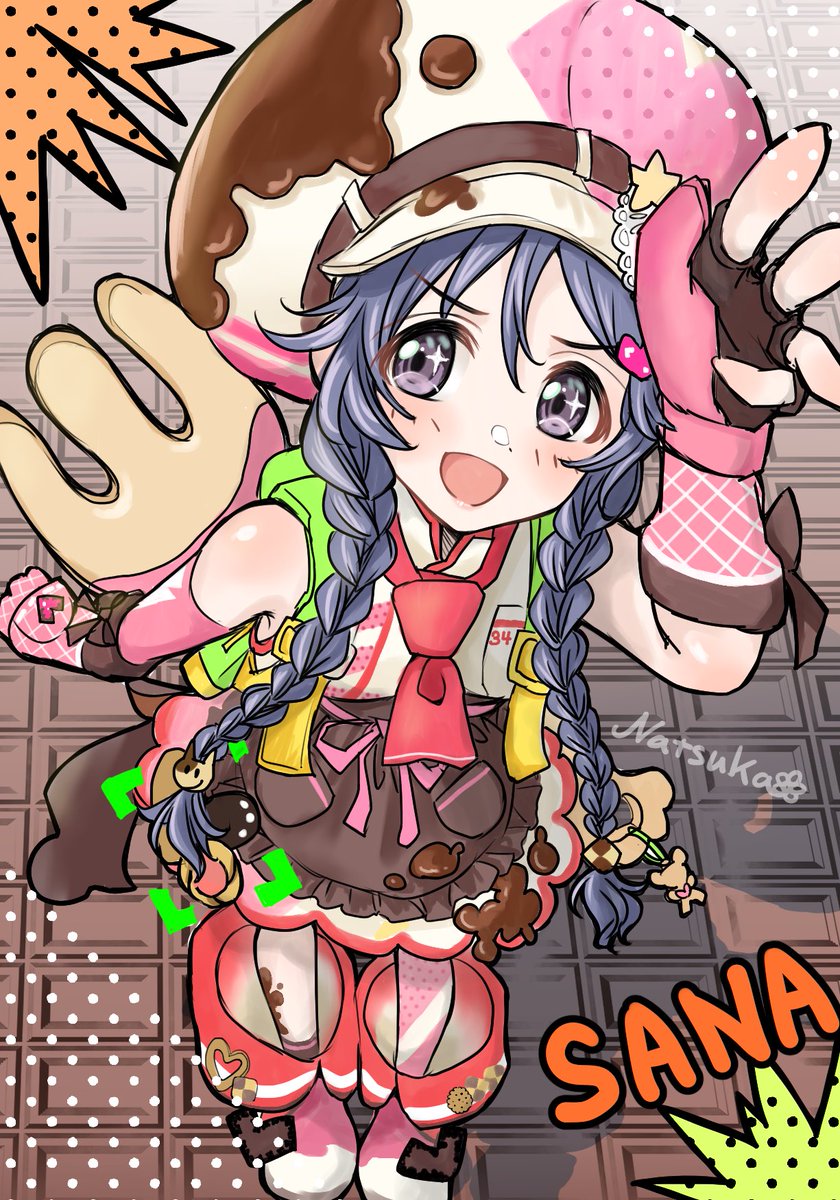 Natuka_sabu's tweet image. #三好紗南 

バレンタイン紗南ちゃん🍫