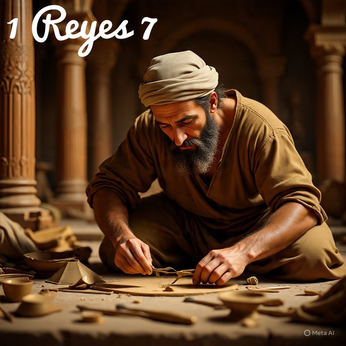 1Reyes 7 Salomón construyó su casa personal con excelente material, pero recordemos que antes construyó la casa de Dios y siendo que para adorar al Creador siempre debe ser lo primero y lo mejor, trajo a Hiram, un experto trabajador traído desde el exterior #rpsp