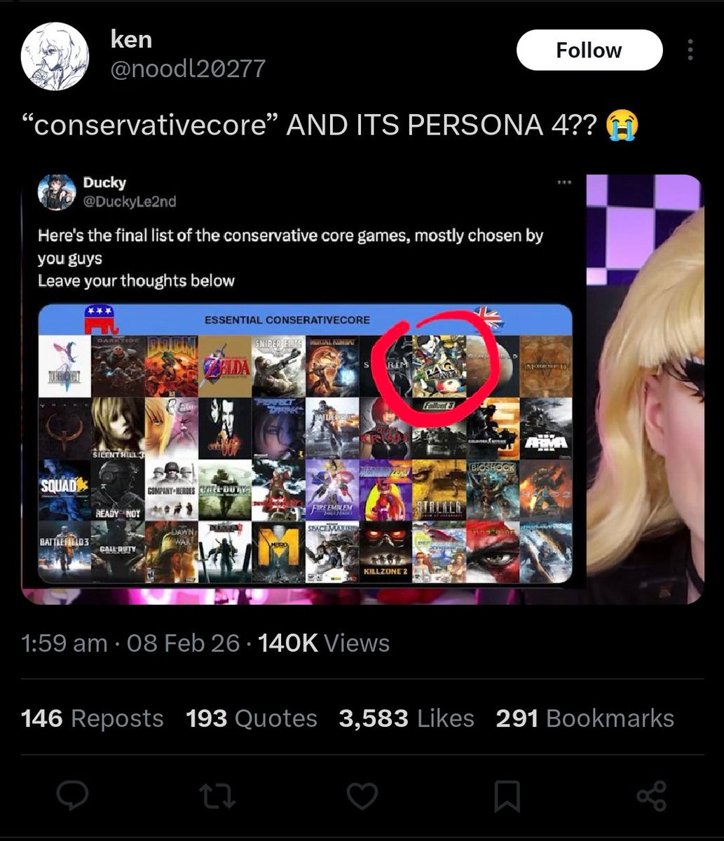 DuckyLe2nd's tweet image. I wake up to another troon making a video on my funny list.
Well this wasn't on my bingo card for today!