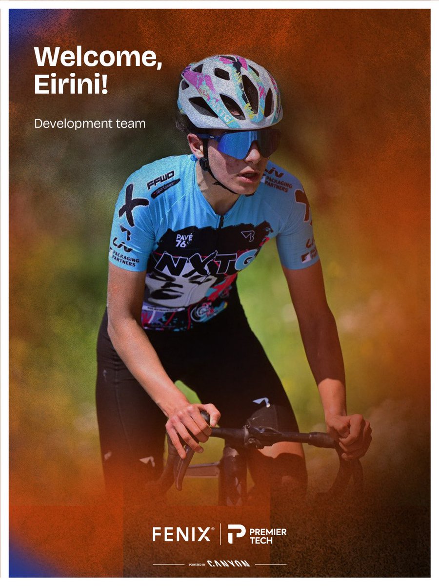 FenixPrTe's tweet photo. 🆕 Two additions we are eager to introduce. We’re happy to welcome Eirini Papadimitriou (18) & Roos Müller (19) to our Fenix-Premier Tech Development Team.
Both riders make the step up from @nxtgracing, one of the youth teams we closely collaborate with.
#FenixPremierTech #NXTG https://t.co/Dx9JIMgq7A