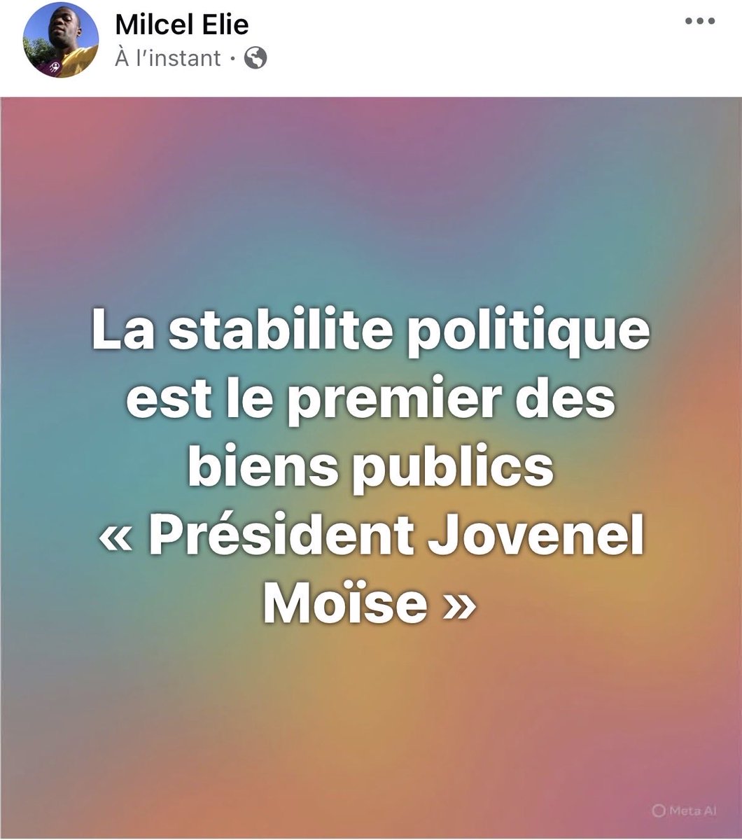milcel52's tweet photo. Nou te fe pep la konprann li yon lot fason https://t.co/QzRGjsDzwd
