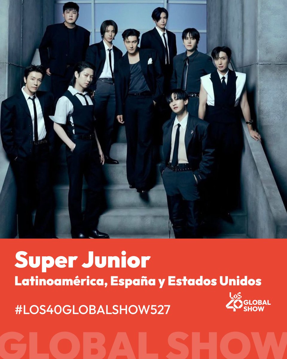 40GlobalShow's tweet photo. ¡Atención E.L.F.! 📢💙 El momento que esperabais en el #40GlobalShow527: ¡suenan @SJofficial! @TonyAguilarOfi trae el mejor sonido de Corea para Latinoamérica, España y Estados Unidos. 
¿Desde dónde estáis apoyando?  🎶
👉 https://t.co/566zYDEkC2 https://t.co/RW1jYxtPVZ