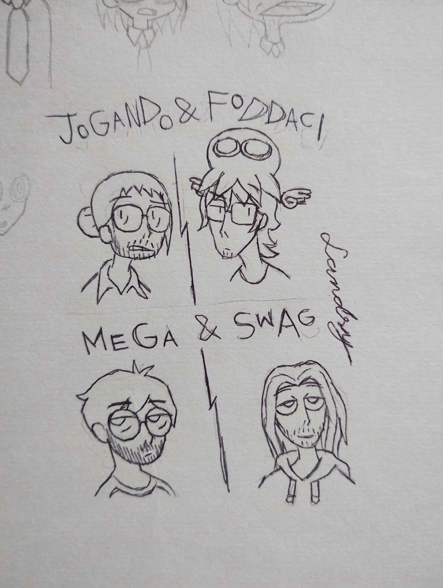 Landsy_Arts's tweet photo. Duetos Longplayísticos
----------------
(esqueci de postar isso antes)
❤️ + 🔁 = Artista feliz! :D
#jffanart #jogandofoddaci #megaswag https://t.co/yVToqo2jPI